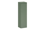 Badezimmer-Oberschrank Sombrela Schilfgrün 20 × 78 × 19 cm mit 1 Tür, mit LED-Beleuchtung