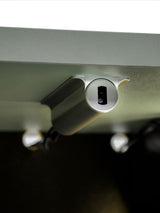 Badezimmer-Oberschrank Sombrela Schilfgrün 20 × 78 × 19 cm mit 1 Tür, mit LED-Beleuchtung – Ansicht 7