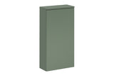 Badezimmer-Oberschrank Sombrela Schilfgrün 40 × 78 × 19 cm mit 1 Tür, mit LED-Beleuchtung