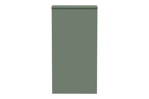 Badezimmer-Oberschrank Sombrela Schilfgrün 40 × 78 × 19 cm mit 1 Tür, mit LED-Beleuchtung – Ansicht 2