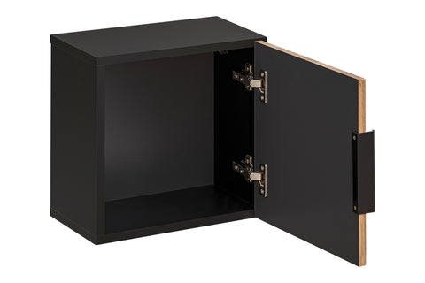 Badezimmer-Oberschrank Xylara Wotan Eiche 35 × 35 × 22 cm mit 1 Tür – Ansicht 2