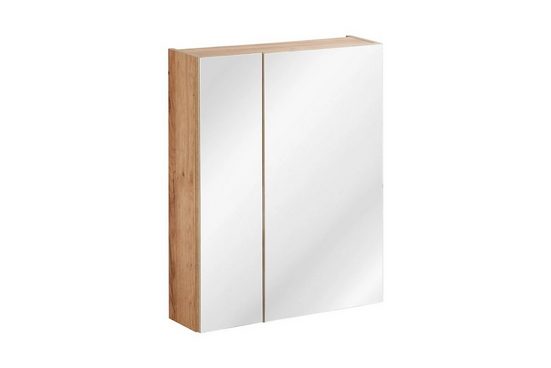 Badezimmer Spiegelschrank – Capri Oak – Hochwertiges Design für ein elegantes Ambiente.