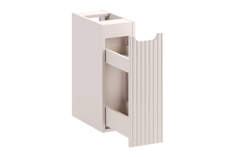 Badezimmer-Unterschrank Cargo Novira Kaschmir matt 20 × 57 × 39 cm – Ansicht 3