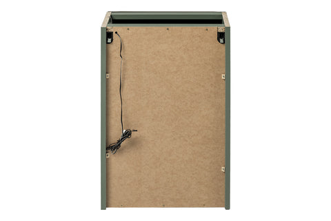 Badezimmer-Unterschrank Sombrela Glass 40 × 57 × 46 cm mit 1 Tür, mit LED-Beleuchtung – Ansicht 4
