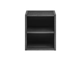 Badezimmer-Wandschrank offen Leonis Sherman Eiche 30 × 36,7 × 44 cm – Ansicht 2