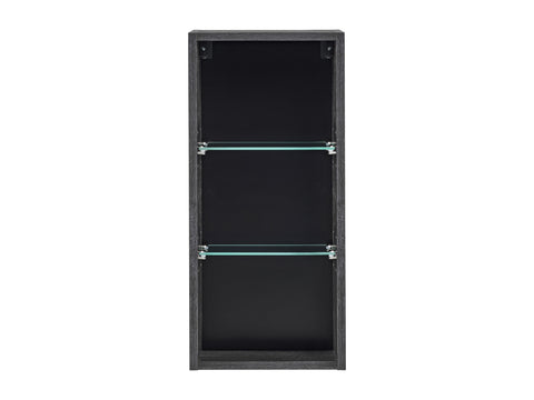 Badezimmer-Wandschrank offen Leonis Sherman Eiche 30 × 65 × 14,8 cm – Ansicht 2