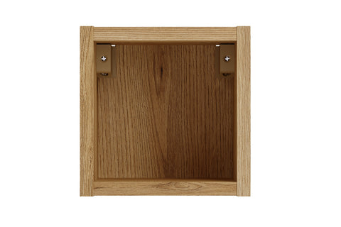 Badezimmer-Wandschrank offen Novira Coast Evoke Eiche 20 × 20 × 17,3 cm – Ansicht 2