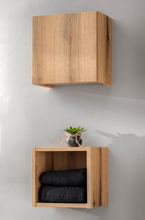 Badezimmer-Wandschrank offen Novira Coast Evoke Eiche 26,7 × 27,9 × 21,3 cm – Ansicht 6