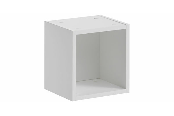 Badezimmer-Wandschrank offen Novira Weiß matt 26,7 × 27,9 × 21,3 cm