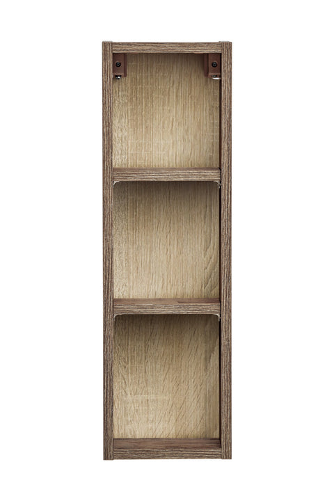 Badezimmer-Wandschrank offen Santora Santa Fe Vintage Eiche 20 × 65 × 15 cm – Ansicht 3