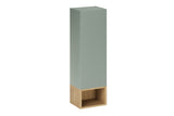 Badmöbel-Set Asteya Grün 30 cm – Regal + Hochschrank – Ansicht 2
