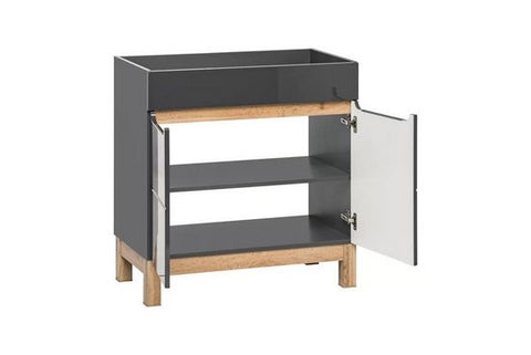 Badmöbel-Set – Bali Grey – Luxuriöses Design, das Eleganz und Funktionalität vereint – Ansicht 7