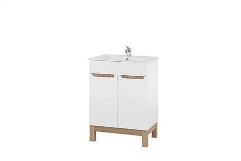 Badmöbel-Set – Bali White – Elegantes und praktisches Innendesign, das Platz spart – Ansicht 4