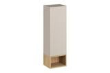 Badmöbel-Set Dalvira Kaschmir – Hochschrank + Regal