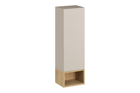 Badmöbel-Set Dalvira Kaschmir – Hochschrank + Regal