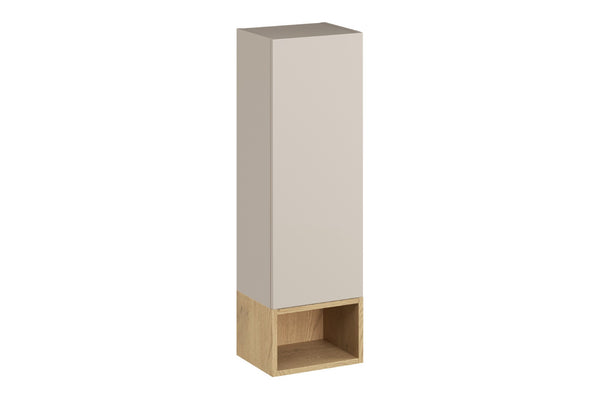 Badmöbel-Set Dalvira Kaschmir – Hochschrank + Regal