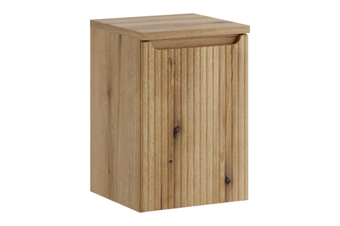 Badmöbel-Set Novira Coast Evoke Eiche 40 cm – Waschtischplatte + Hängeschrank – Ansicht 2