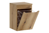 Badmöbel-Set Novira Coast Evoke Eiche 40 cm – Waschtischplatte + Hängeschrank – Ansicht 3