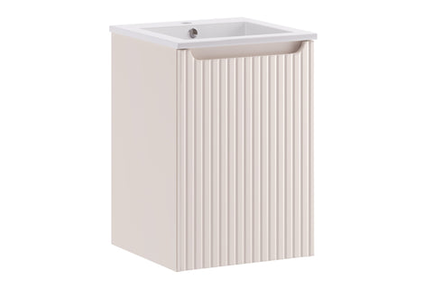 Badmöbel-Set Novira Kaschmir 40 cm – Waschbecken + Waschbeckenunterschrank