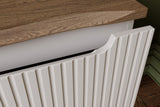 Badmöbel-Set Novira Kaschmir 50 cm – Waschtischplatte + Waschbeckenunterschrank + Regal – Ansicht 5