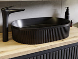 Badmöbel-Set Sombrela Grün 70 cm – Waschbecken + Waschbeckenunterschrank + Waschtischplatte – Ansicht 3