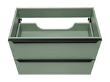 Badmöbel-Set Sombrela Grün 70 cm – Waschbeckenunterschrank + Waschtischplatte – Ansicht 5