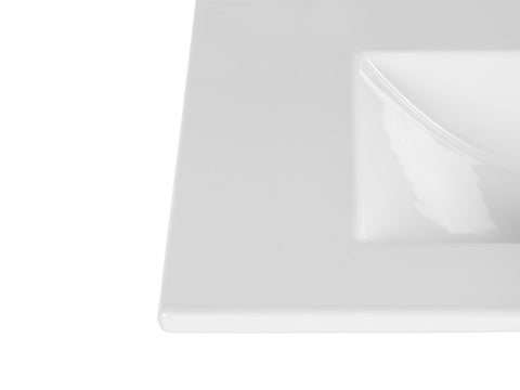 Badmöbel-Set Violetta Cremona Eiche 80 cm – Waschbecken + Waschbeckenunterschrank – Ansicht 5