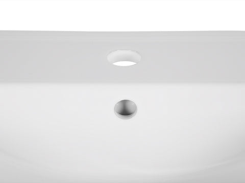 Badmöbel-Set Violetta Cremona Eiche 80 cm – Waschbecken + Waschbeckenunterschrank – Ansicht 6