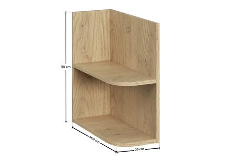 Badregal Dalvira Cremona Eiche 20 × 50 × 44 cm – Ansicht 5