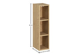 Badregal zur Wandmontage Dalvira Cremona Eiche 20 × 80 × 25 cm – Ansicht 5