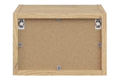 Badregal zur Wandmontage Dalvira Cremona Eiche 30 × 20 × 25 cm – Ansicht 3