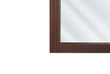 Badspiegel 73 × 80 cm – mit Rahmen, Rahmen Braun – Ansicht 4