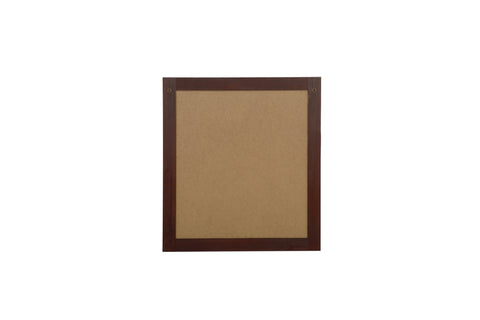 Badspiegel 73 × 80 cm – mit Rahmen, Rahmen Braun – Ansicht 5