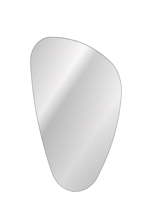 Badspiegel mit LED-Beleuchtung 57,3 × 80 cm – rahmenlos
