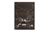 Badspiegel mit LED-Beleuchtung 60 × 85 cm – rahmenlos – Ansicht 3