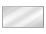 Badspiegel mit LED-Beleuchtung Alicia 68 × 123 cm – mit Rahmen, Rahmen Graphit – Ansicht 2