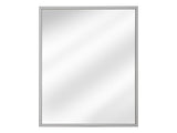 Badspiegel mit LED-Beleuchtung Alicia 68 × 83 cm – mit Rahmen, Rahmen Graphit – Ansicht 4