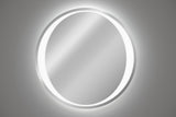 Badspiegel mit LED-Beleuchtung Aurelis 60 × 60 cm – rahmenlos – Ansicht 6