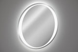 Badspiegel mit LED-Beleuchtung Aurelis 80 × 80 cm – rahmenlos – Ansicht 5