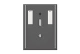 Badspiegel mit LED-Beleuchtung Aurum 60 × 80 cm – rahmenlos – Ansicht 3