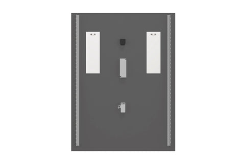 Badspiegel mit LED-Beleuchtung Aurum 60 × 80 cm – rahmenlos – Ansicht 3