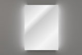 Badspiegel mit LED-Beleuchtung Aurum 60 × 80 cm – rahmenlos – Ansicht 5