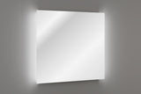 Badspiegel mit LED-Beleuchtung Aurum 80 × 80 cm – rahmenlos – Ansicht 4