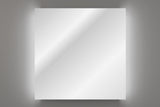 Badspiegel mit LED-Beleuchtung Aurum 80 × 80 cm – rahmenlos – Ansicht 5