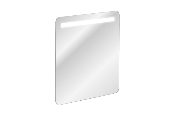 Badspiegel mit LED-Beleuchtung Bianca 60 × 70 cm – rahmenlos