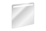 Badspiegel mit LED-Beleuchtung Bianca 80 × 70 cm – rahmenlos