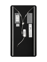 Badspiegel mit LED-Beleuchtung Diane 40 × 80 cm – rahmenlos – Ansicht 3
