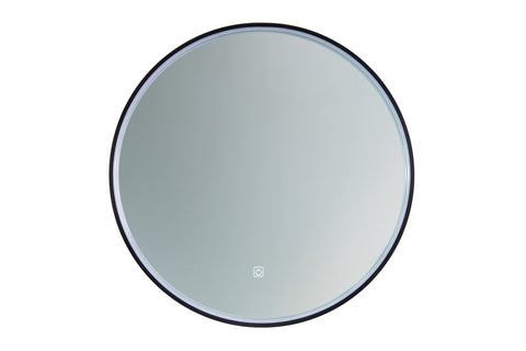 Badspiegel mit LED-Beleuchtung Sirion 60 × 60 cm – mit Rahmen – Ansicht 6