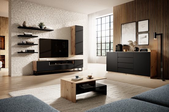 TV-Schrank - LOFTIA - Komfortable Aufbewahrung für Ihre Mediengeräte.