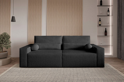Schlafsofa Brazil – Schwarz